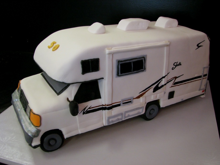 RV Retirement Cake Ideas