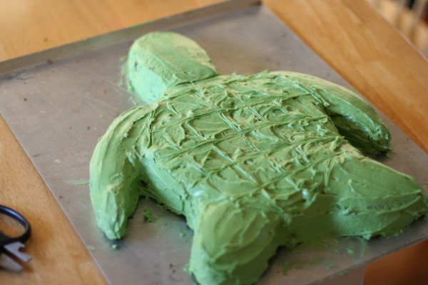 Sea Turtle Cake