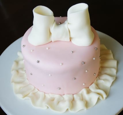 Simple Baby Shower Cake