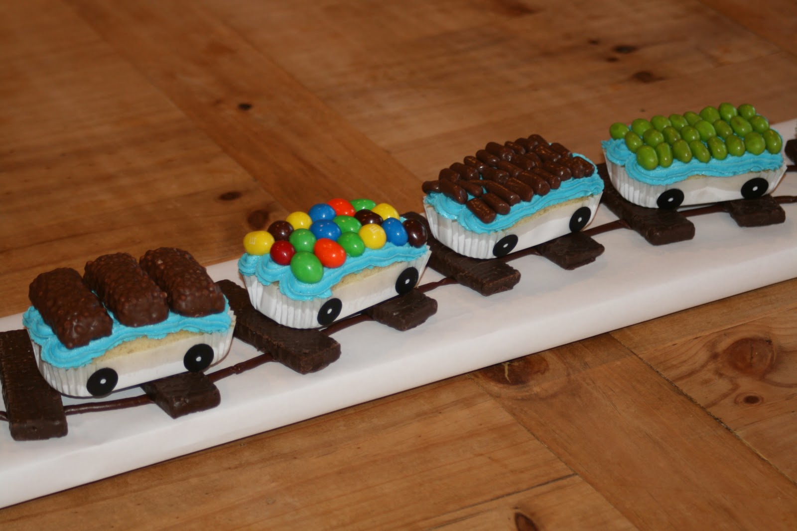 Simple Birthday Cake Train