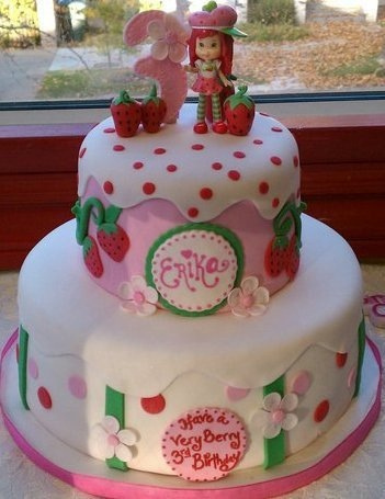 Strawberry Shortcake Cake