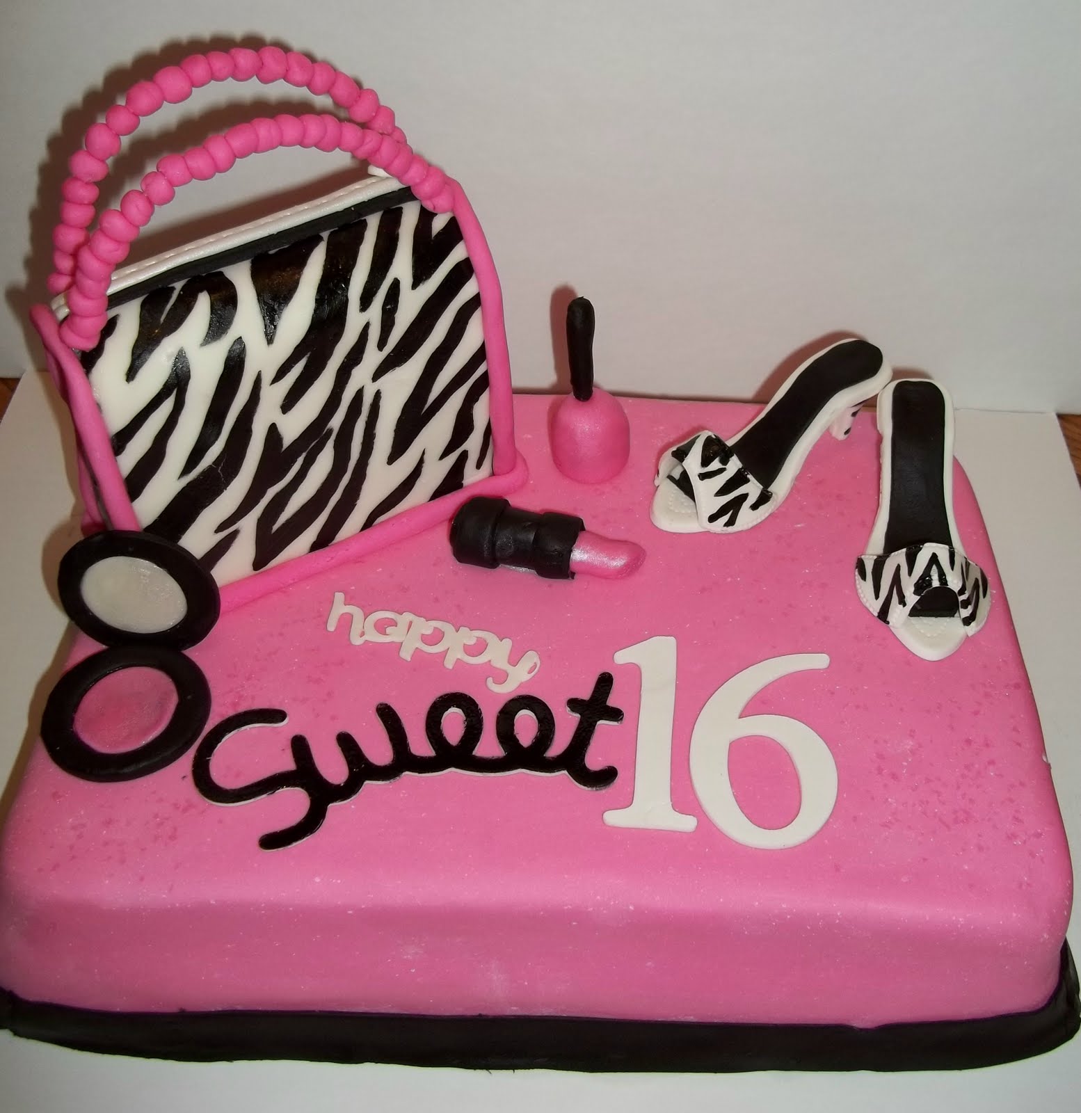 Sweet 16 Birthday Cake