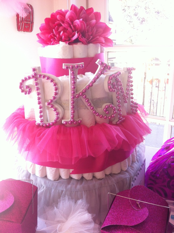 Tutu Baby Shower Cake