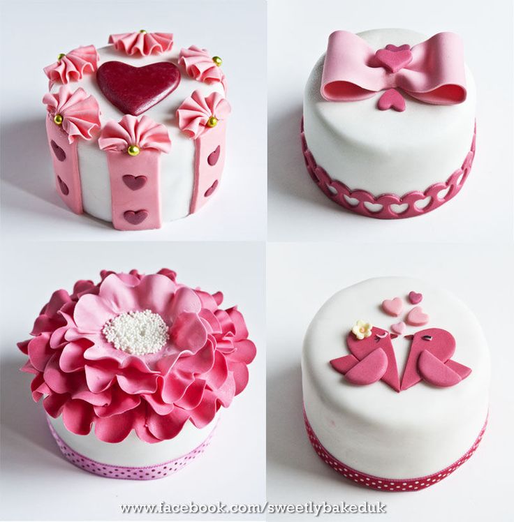 Valentine's Day Mini Cakes