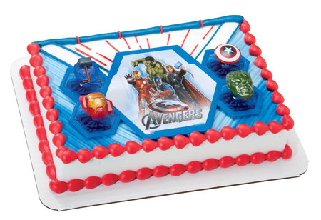 Walmart Avengers Birthday Cake