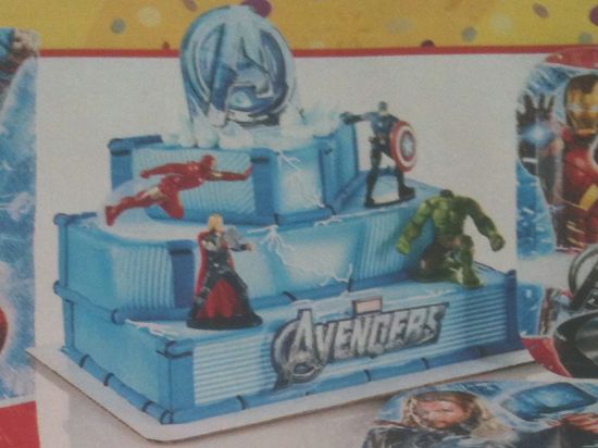 Walmart Bakery Avengers Birthday Cake