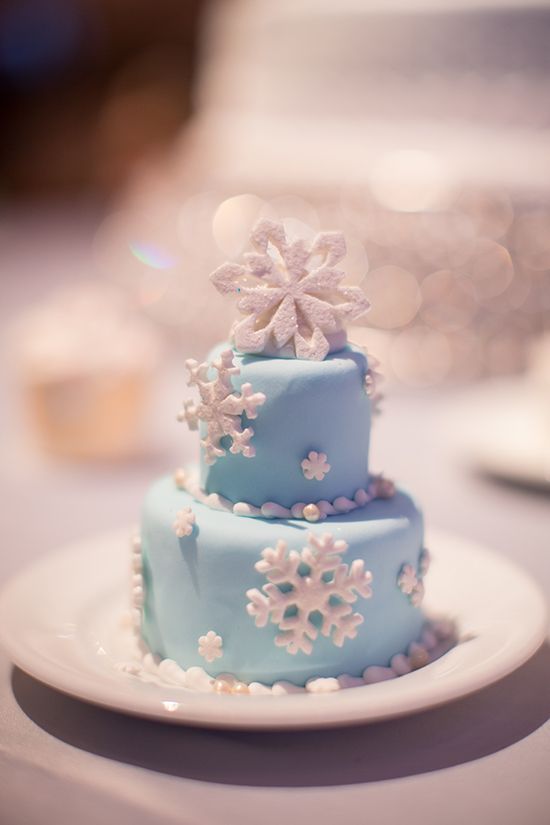 Winter Wedding Cake