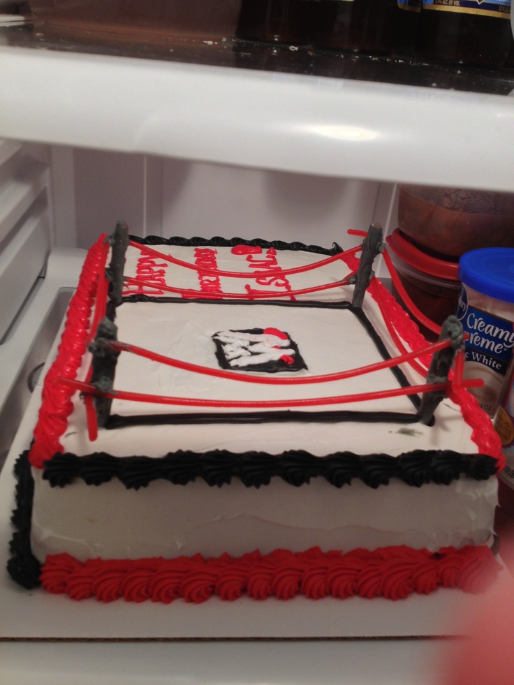 Wrestling Ring Cake Ideas