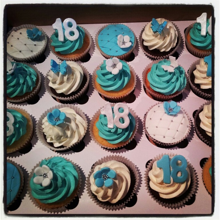 18th Birthday Cupcakes Ideas