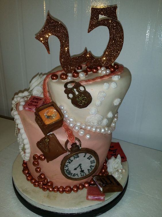 25th Birthday Cake