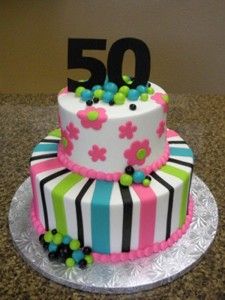 50th Birthday Cake Ideas for Women