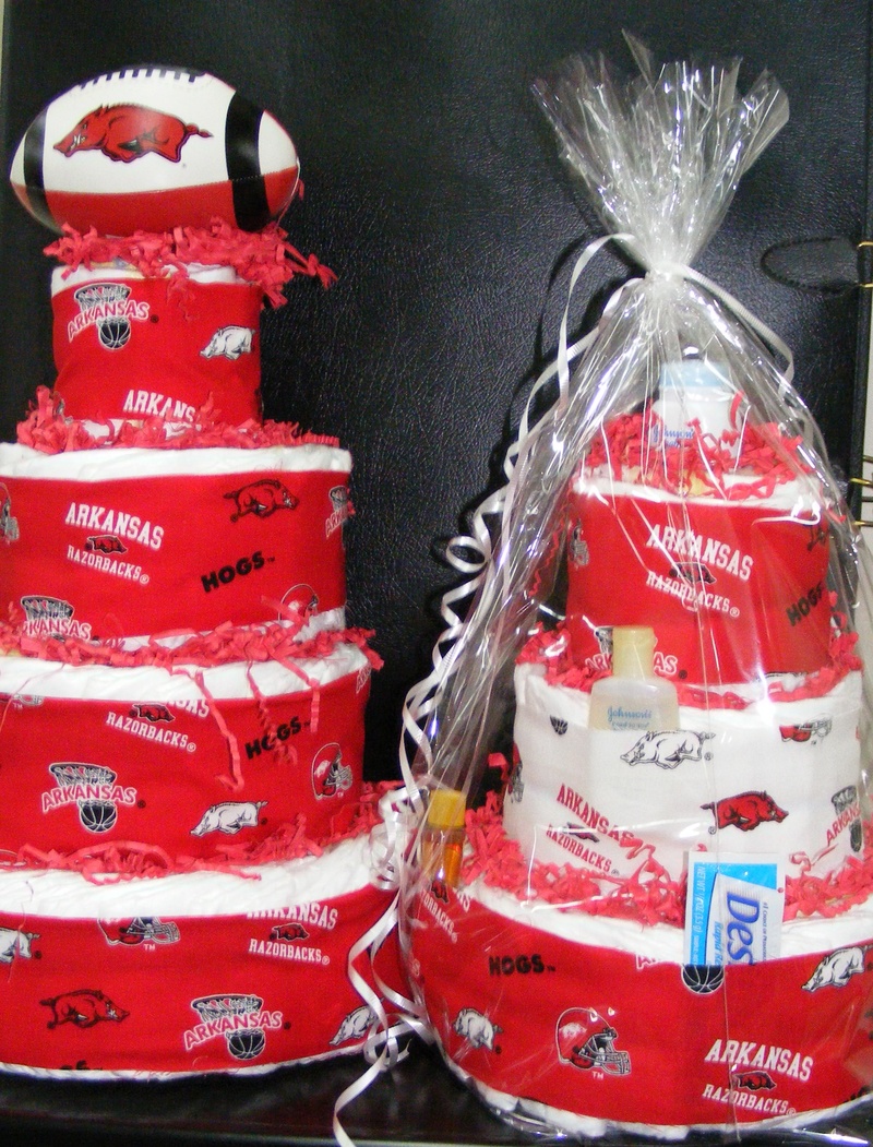 Arkansas Razorbacks Baby Cake