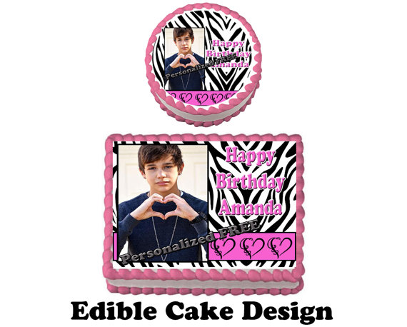 12 Photos of Austin Mahone Birthday Cakes For Girls