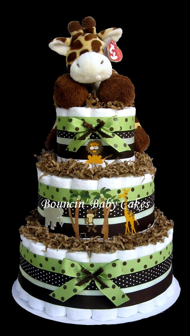 Baby Safari Diaper Cake