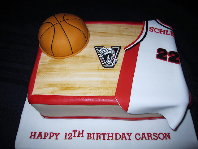 6 Photos of Basketball Court Themed Cakes