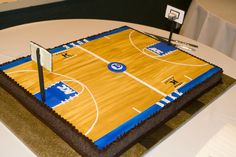 Basketball Court Sheet Cakes