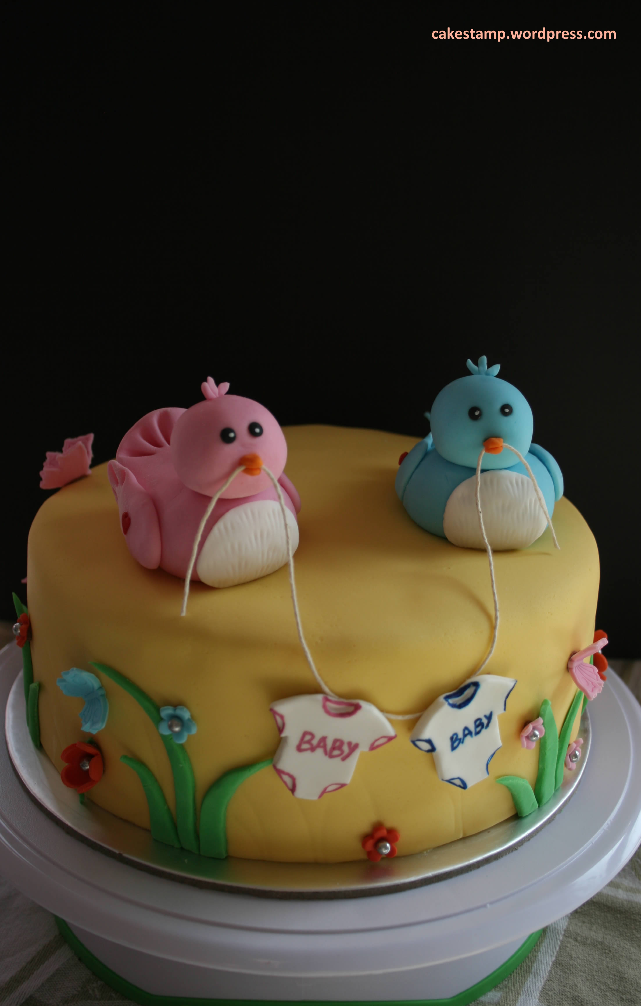 8 Photos of Bird Baby Shower Sheet Cakes