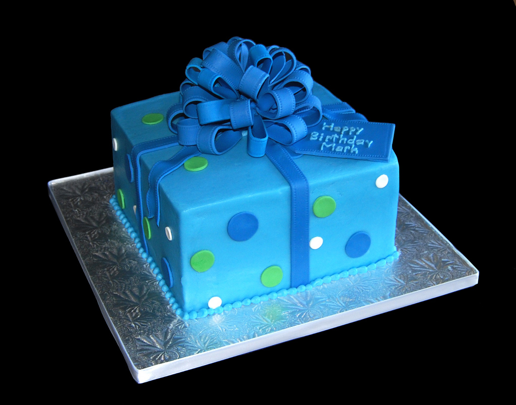 10 Photos of Color Green Blue Birthday Cakes For Men