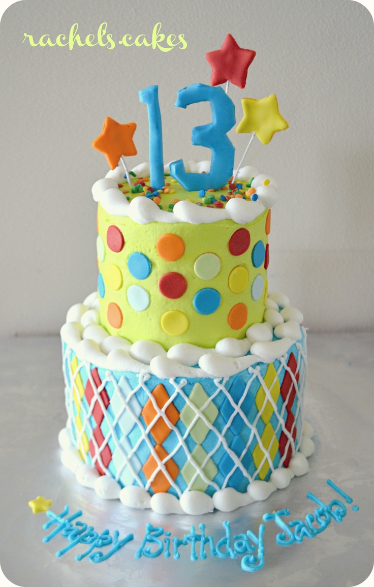 Boys 13th Birthday Cake Ideas