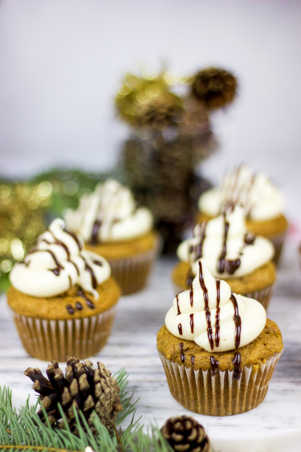 Chocolate Cupcakes with Cream Cheese Frosting