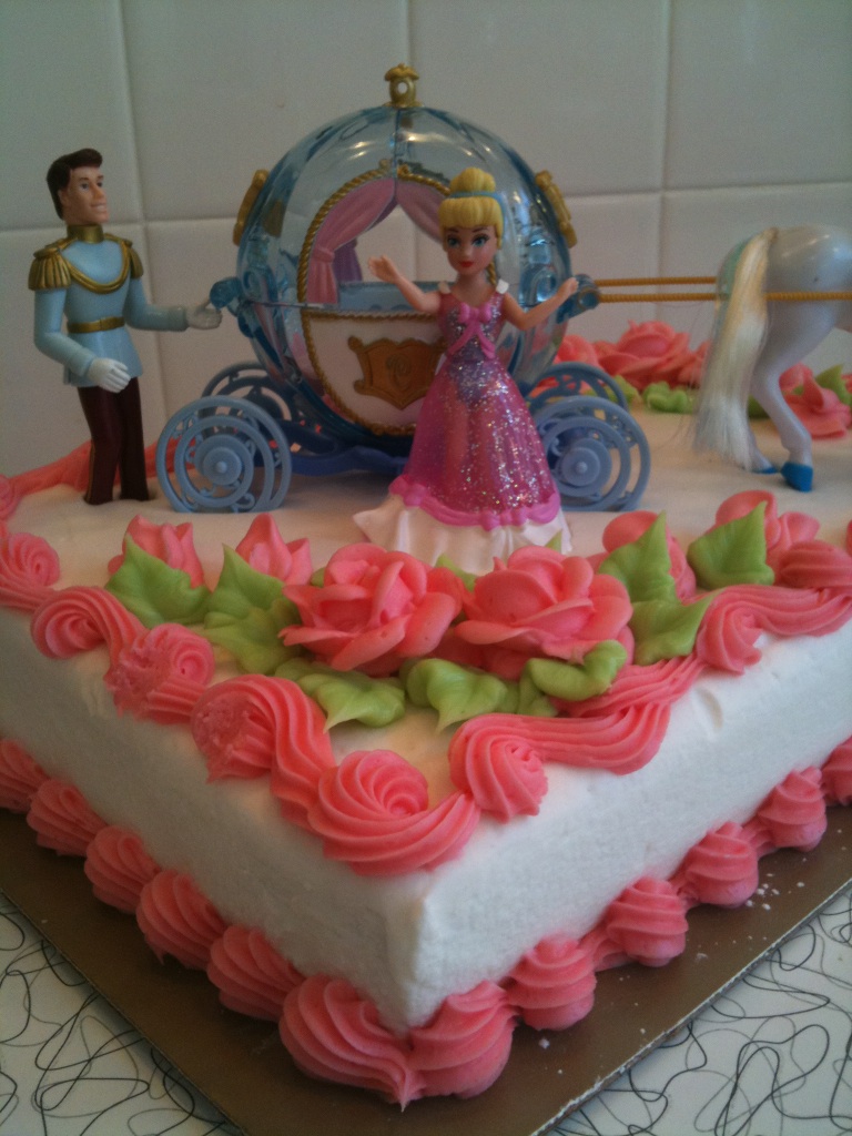 Cinderella Birthday Cake