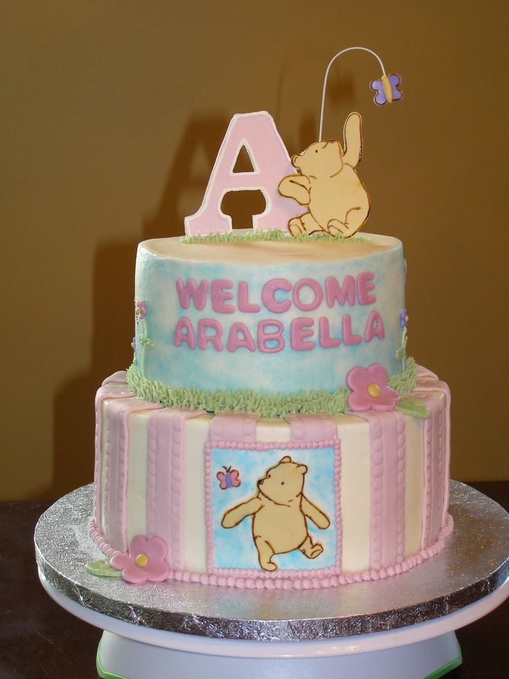 11 Photos of Airbrush Baby Shower Cakes