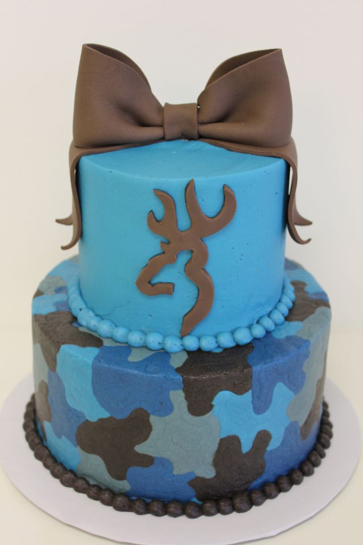 Country Girl Camo Birthday Cakes