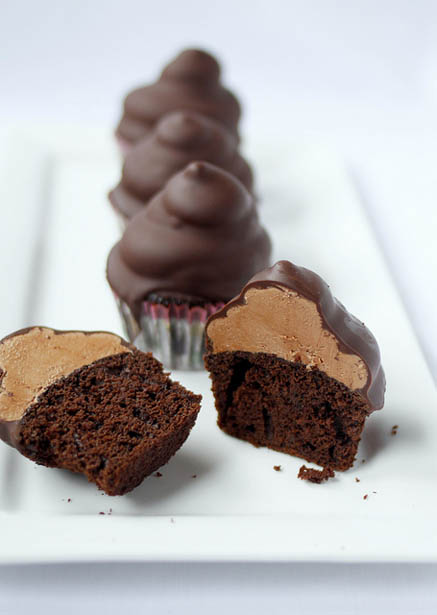 Cupcakes with Chocolate