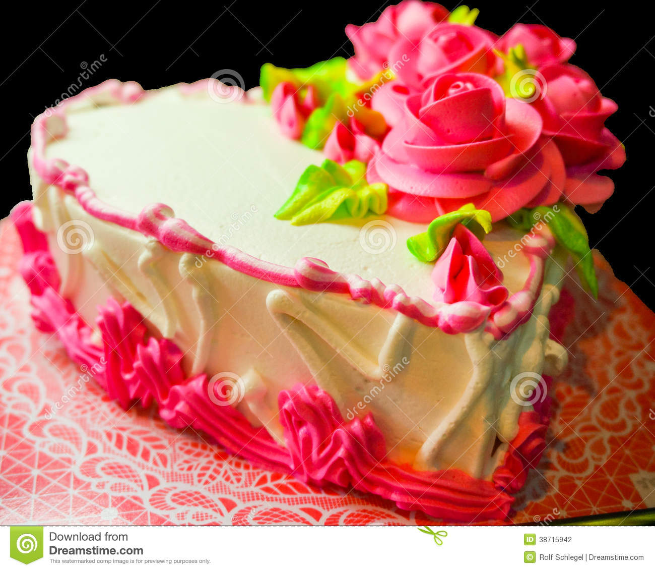 Day Valentine Happy Birthday Cake