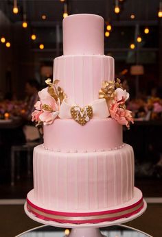 Diamonds and Pearls 50th Birthday Cake