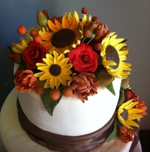 Fall Wedding Cake Ideas