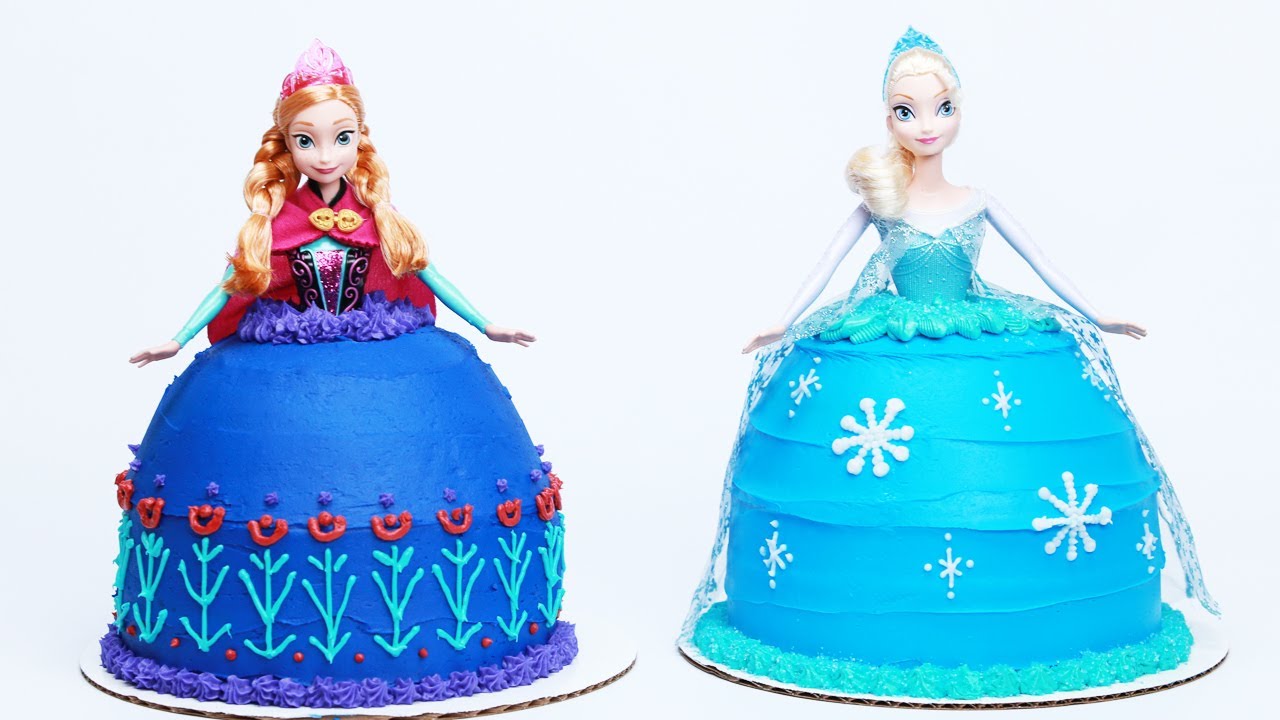 Frozen Princess Cake