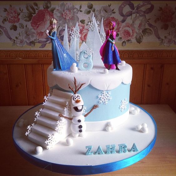 Frozen Themed Cake