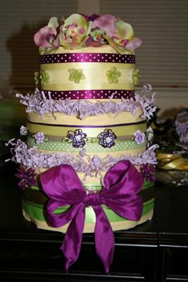 Girl Diaper Cakes Baby Shower Themes