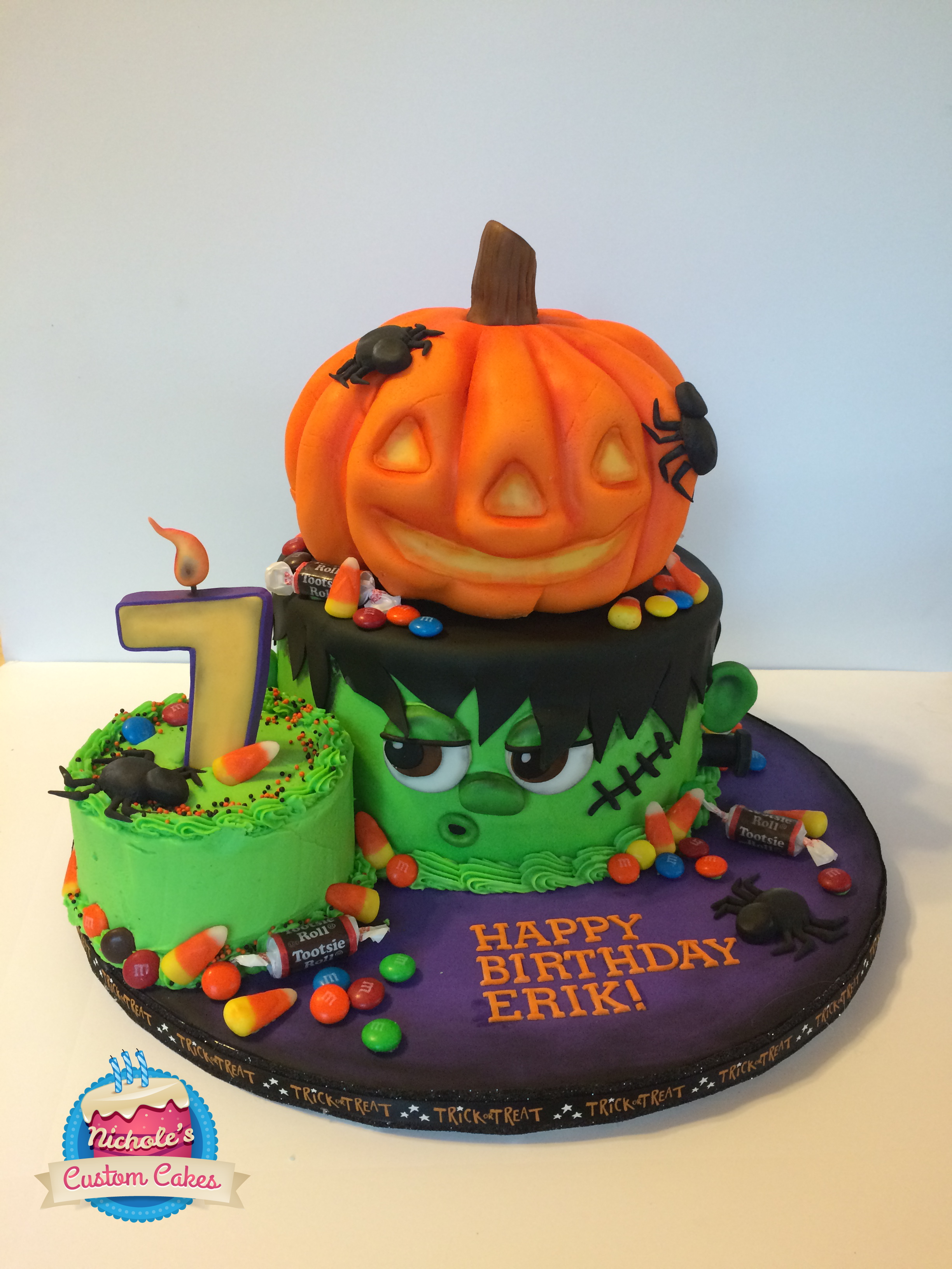 Halloween Birthday Cake