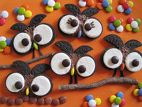 Halloween Oreo Owl Cookies