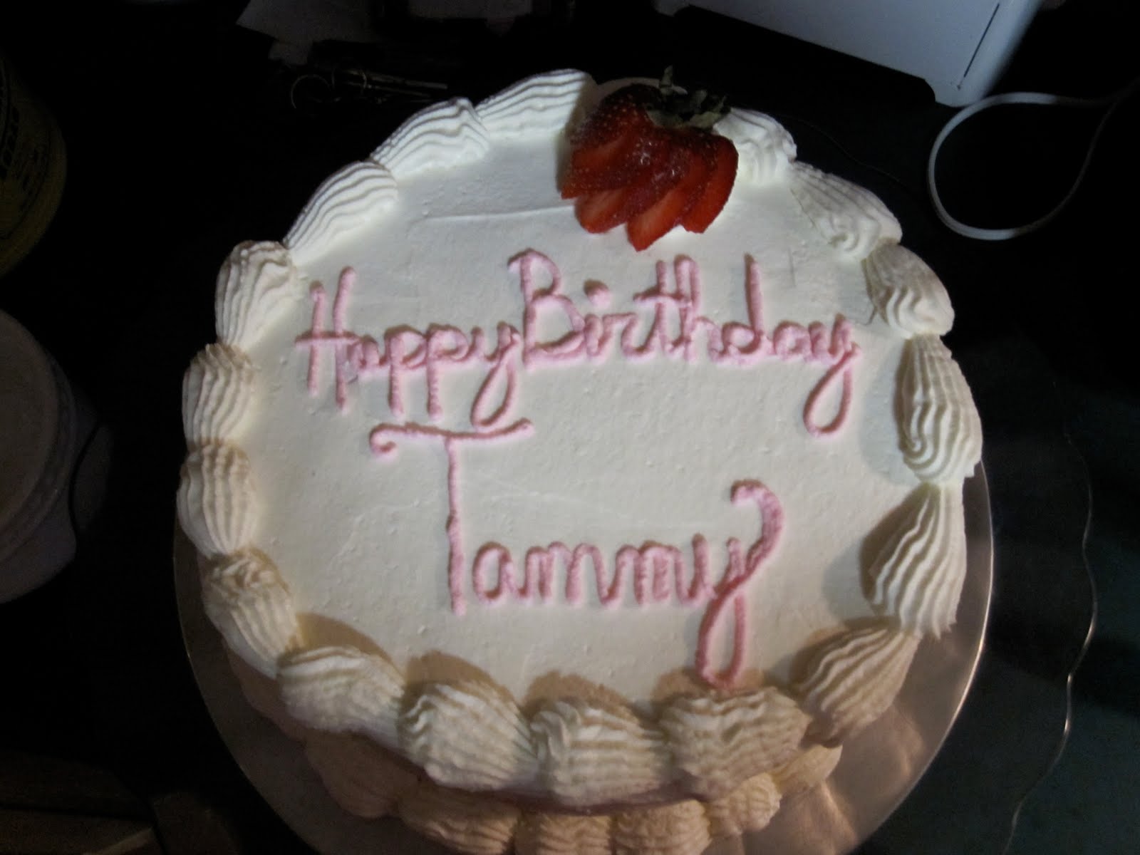 Happy Birthday Tammy Cake