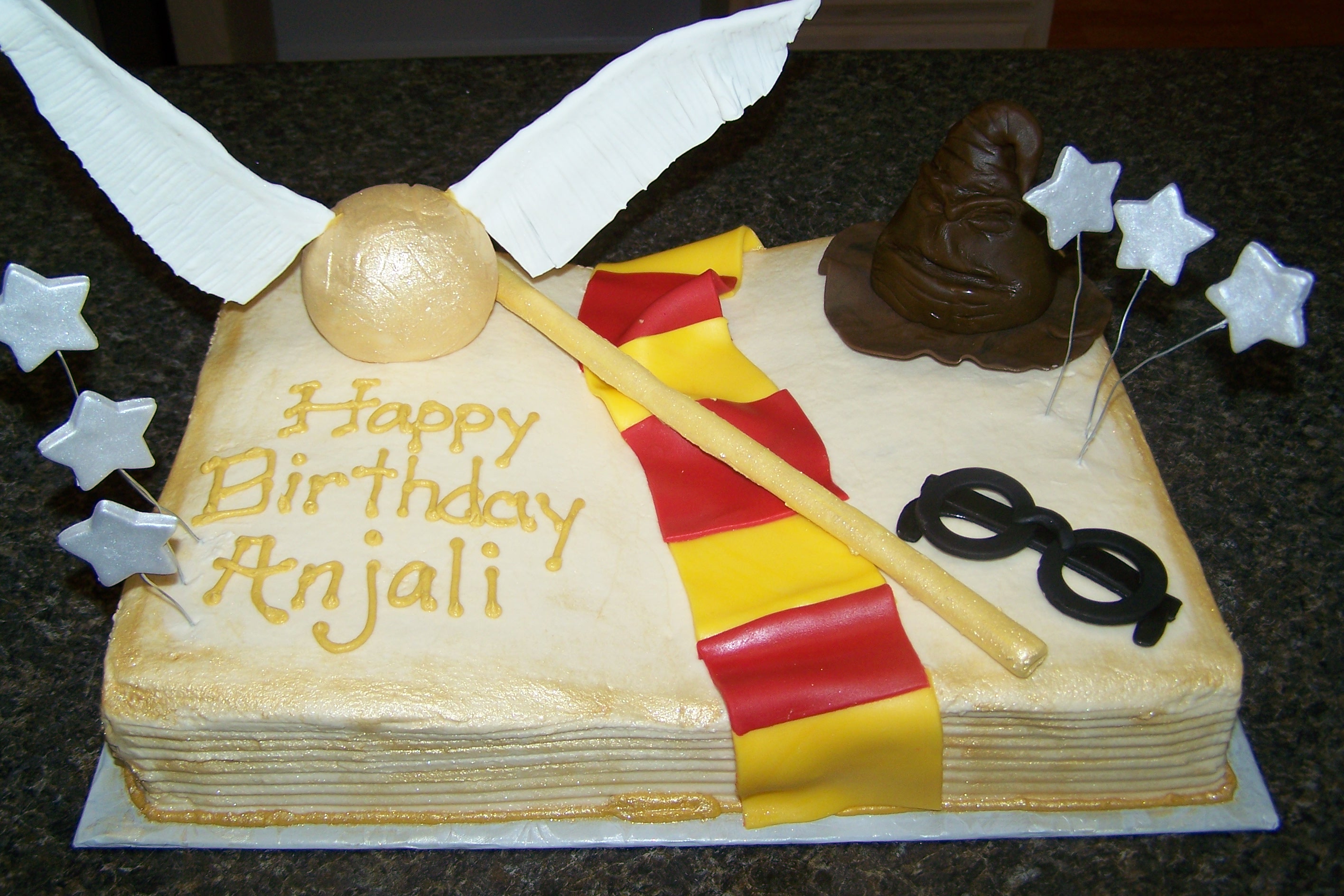 Harry Potter Birthday Cake