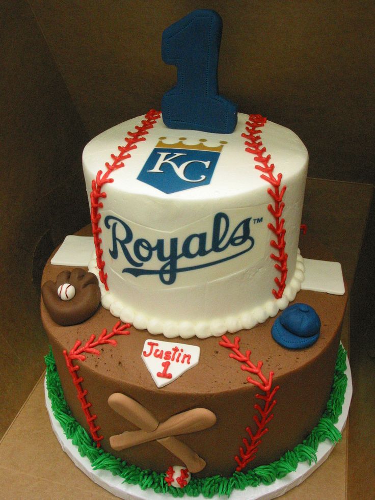 12 Photos of Kansas City Royals Baby Shower Cakes