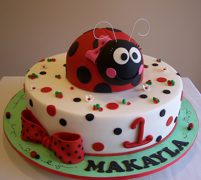 Ladybug Cake