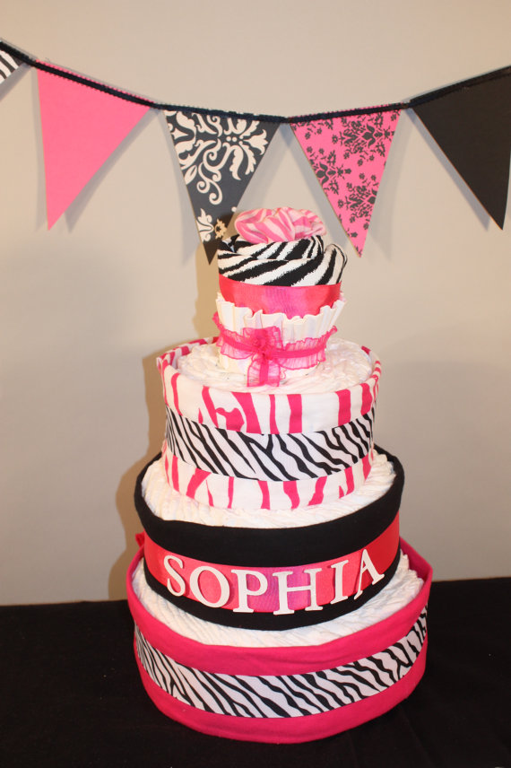 Lil' Diva Diaper Cake