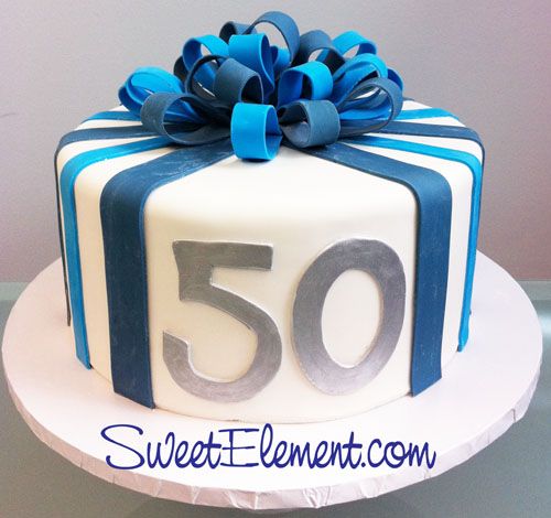 10 Photos of 50 Plain Birthday Cakes