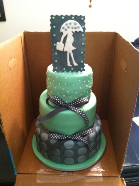 Mint Green and Gray Baby Shower