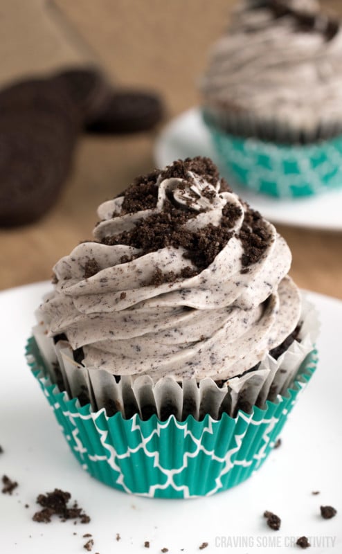 Oreo Cake with Cream Cheese Frosting