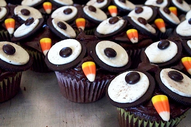 Oreo Owl Cupcakes