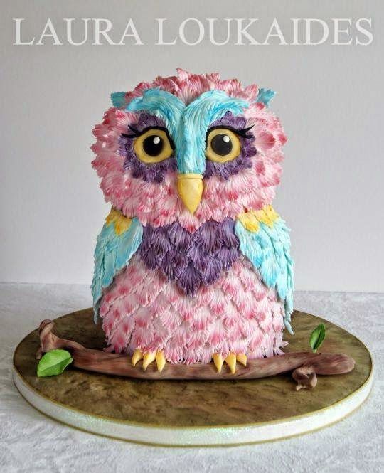 Owl Birthday Cake Ideas