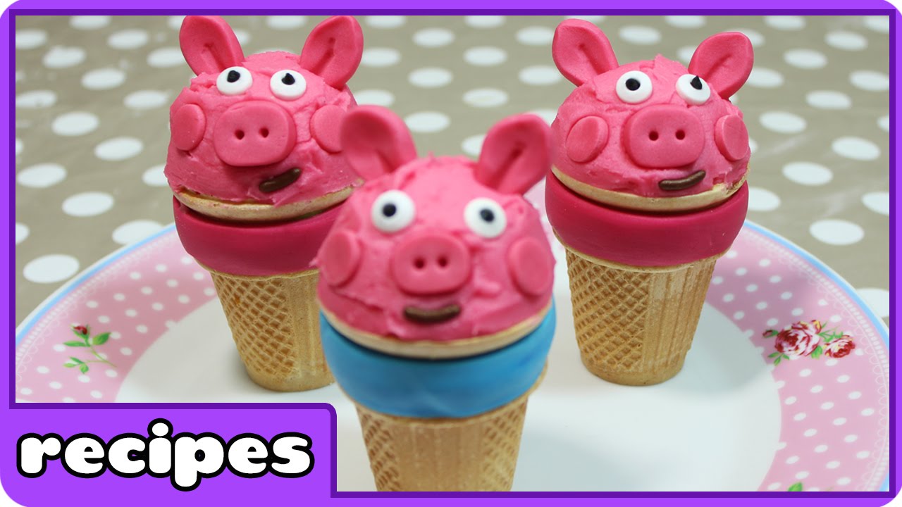 Peppa Pig Ice Cream Cake