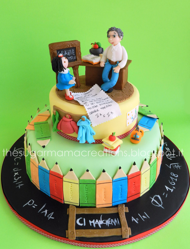 School Teacher Cake