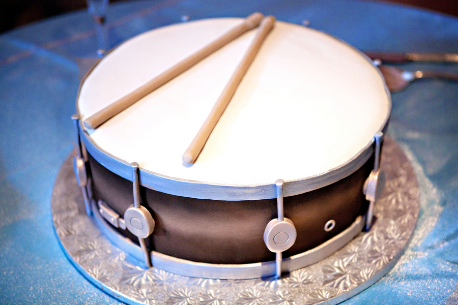 Snare Drum Cake