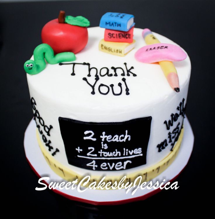 Teacher Birthday Cake